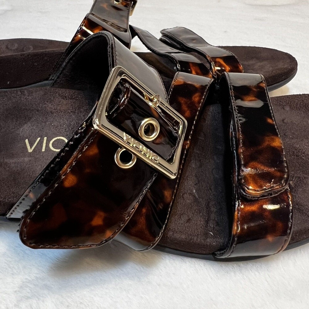 Vionic Tortoiseshell Slide Sandals - image 3